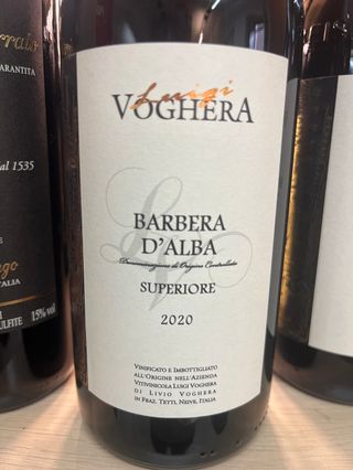 Barbera superiore di voghera