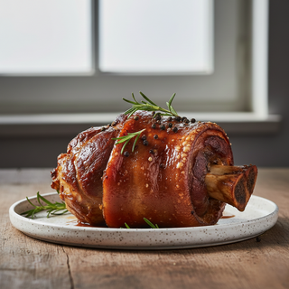 Ciolan de porc cu os la cuptor