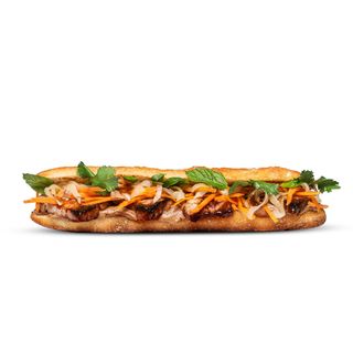 Banh mi de pancetta char siu