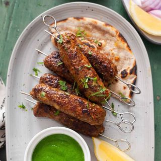 Lamb seekh kebab