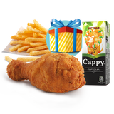 Детско меню с парче пиле