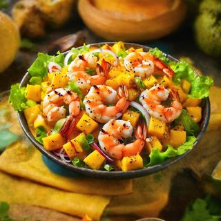 Salada Camarão