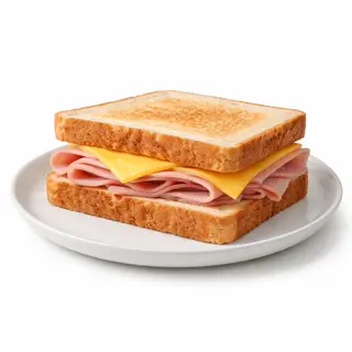Sándwich De Jamón Y Queso
