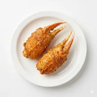 Pinzas De Cangrejo Fritas (2 Pzs.)