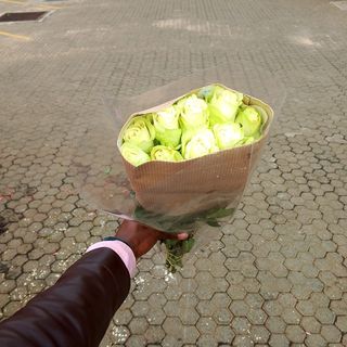 10 Stems White Roses (Unpackaged)