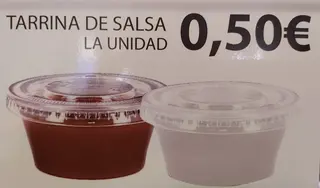Tarrina Salsa Roja Kebab