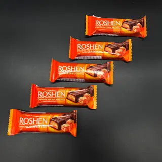 Chocolatina Con Caramelo "roshen" 30g