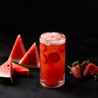 Лимонад "Арбуз-Клубника"  0.450мл