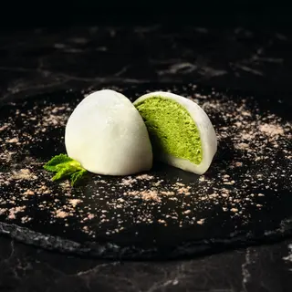 Mochis de té verde