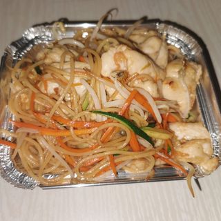 156. Spaghetti italiani con pollo