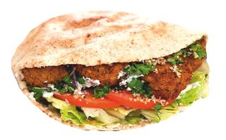 Panino falafel