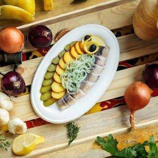 Селедочка с картофелем