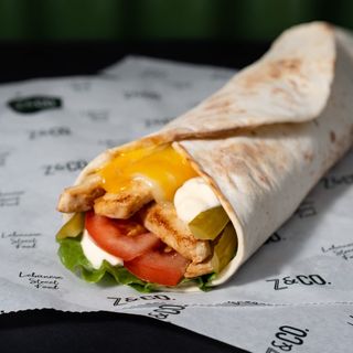 Wrap de Pollo & Queso