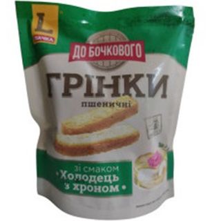 Грінки Пшеничні Зі Смаком «холодець З Хроном» Тм «до Бочкового» 120 Г