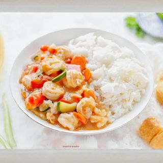 Krewetki duże w cieście