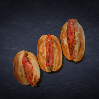 Pão de Alho, Queijo e Bacon