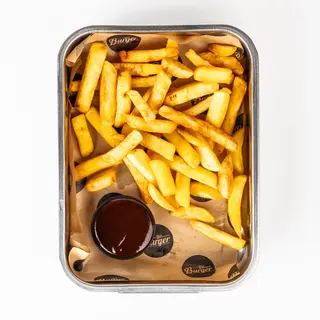FRYTKI BELGIJSKIE Z SOSEM