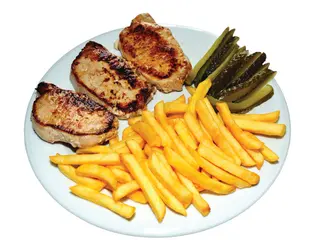 File de porc Meniu