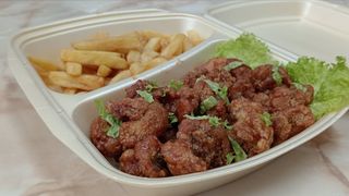 Pileće kokice porcija