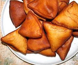 Plate of Mandazi