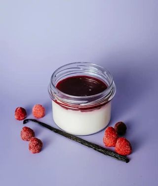 Panna Cotta Malinowa