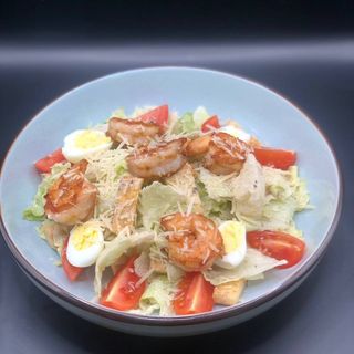 Цезар з тигровими креветками (290г)