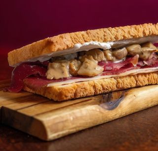 #40 Speck, brie e porcini