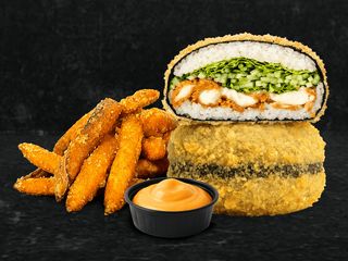 Sushi Burger Kurczak w panko