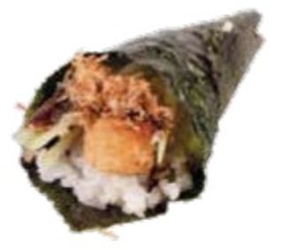63 Temaki di gambero in tempura 1 pezzo