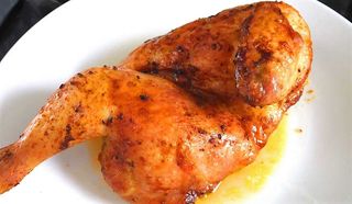 Medio pollo asado