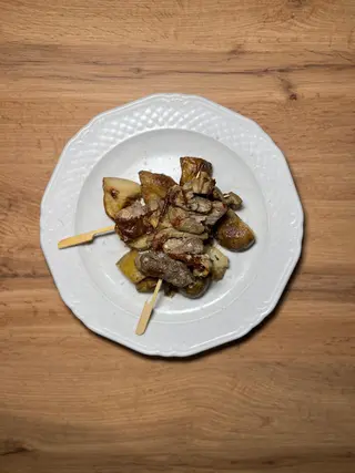 Petto di vitella alla fornara