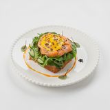 Бриошь с лососем