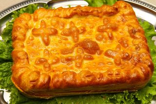 Пирог царский с семгой 