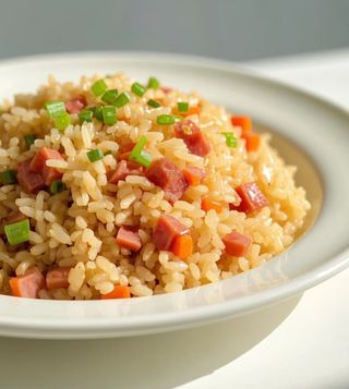 Arroz frito tres delicias三鲜炒饭