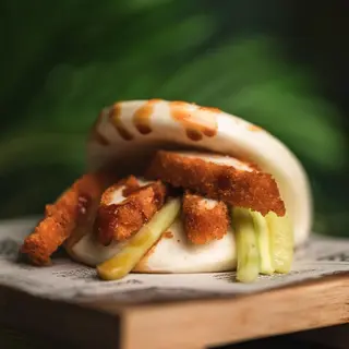 Bao de pollo crunch