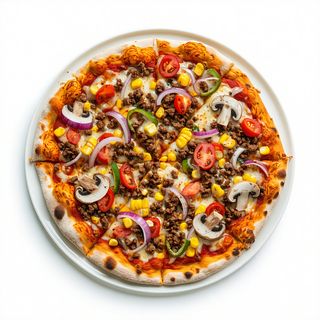 Pizza Lacosta cu carne de vită Ø32cm