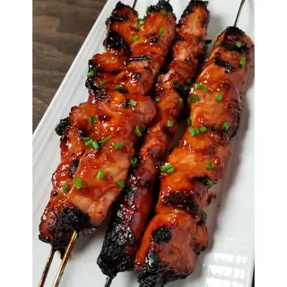 Sizzling Pork Skewers