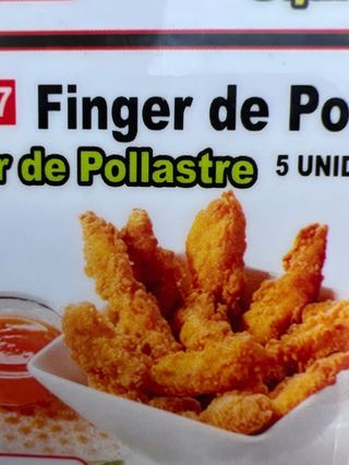 Tapa De Finger De Queso (5 Uds.)