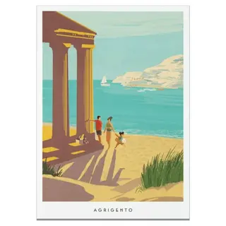Città di Sicilia: Agrigento 21x30cm