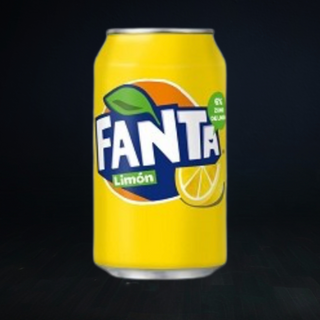 Fanta Limón lata 330ml.