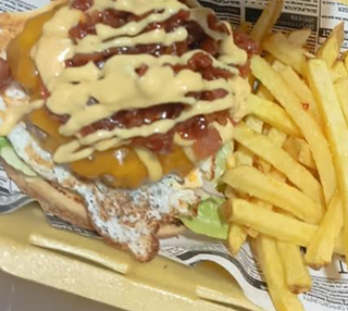 Hamburguesa Ajá Pues