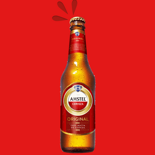 Cerveza Amstel (330 Ml.) cristal