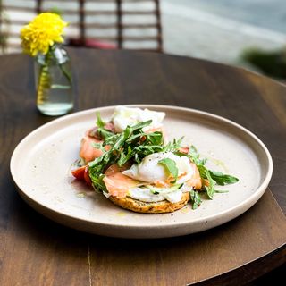Scones au saumon fumé