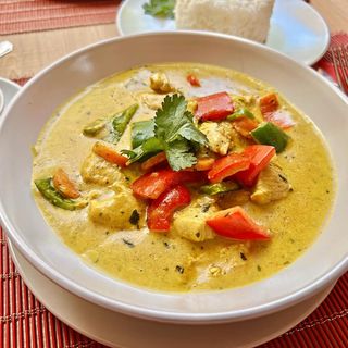 Curry Verde de Pollo