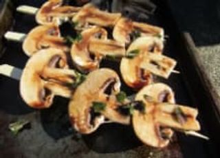 Brocheta Champiñones