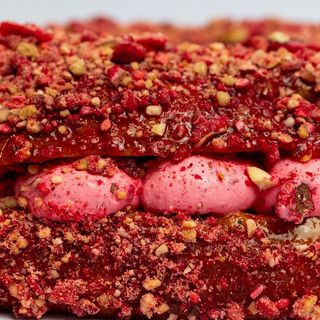 Roscón praliné nata porción 