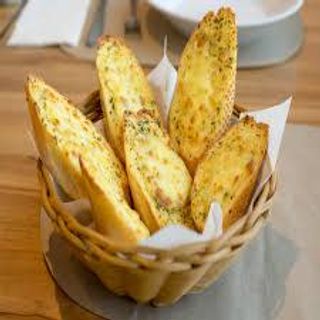 Garlic bread with cheese