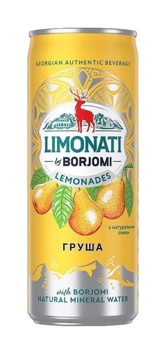 Лимонад Borjomi Limonati Груша 330 мл