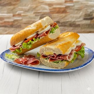 Bocadillo Vegetal De Jamón