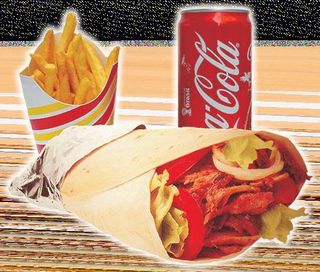 Piadina falafel menù